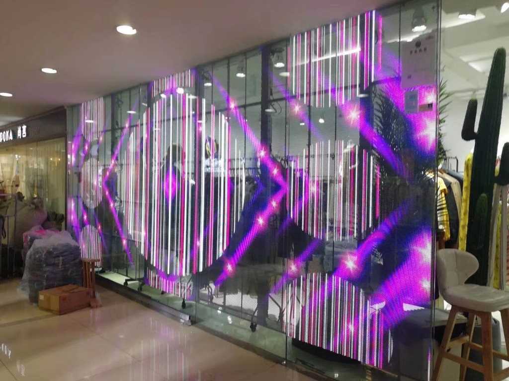 室内led透明屏