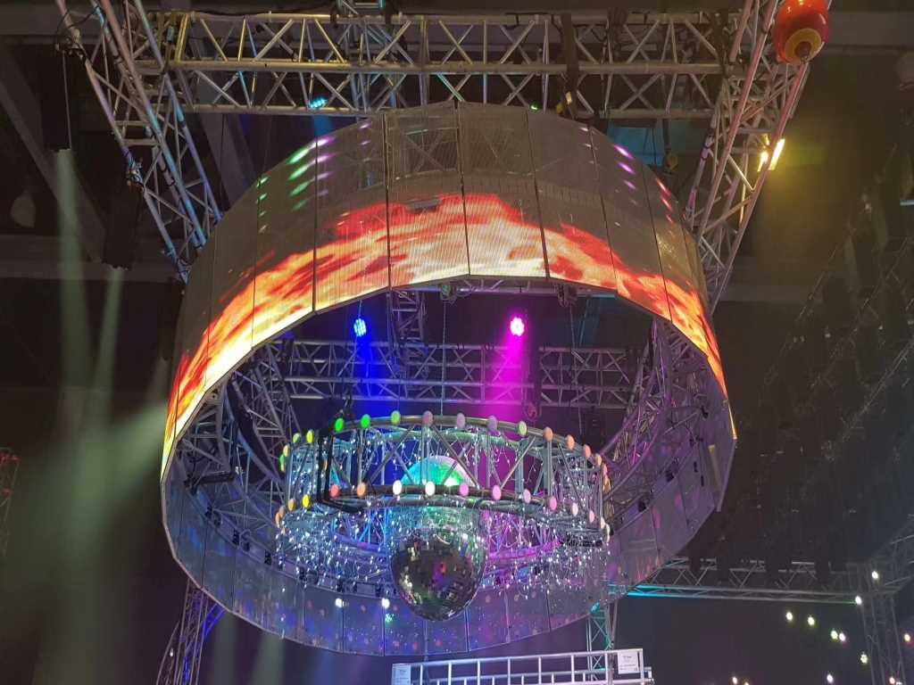 室内led透明屏